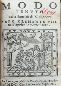 Modo tenuto dalla Santità di N. Signore