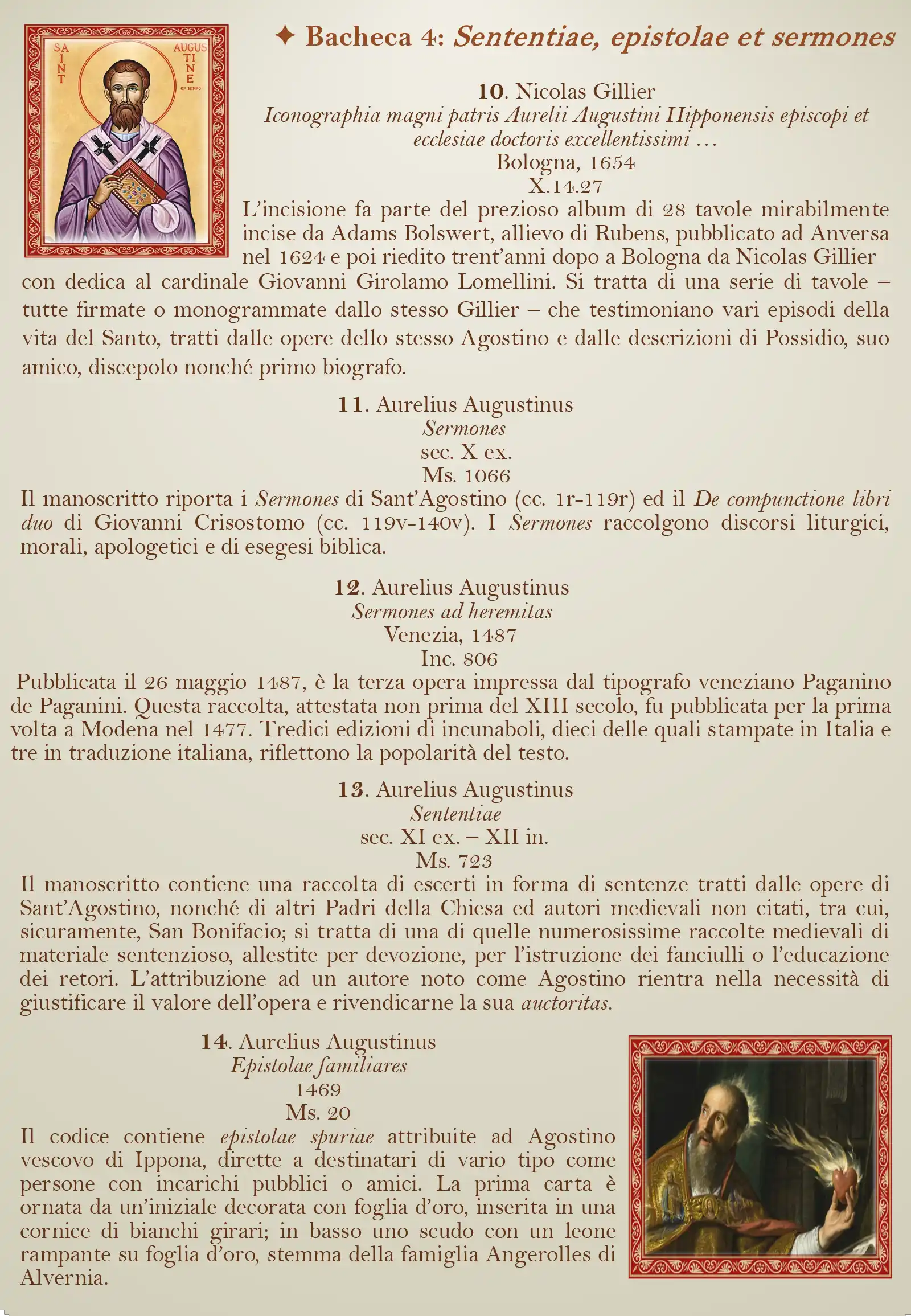 Sententiae, epistolae et sermones