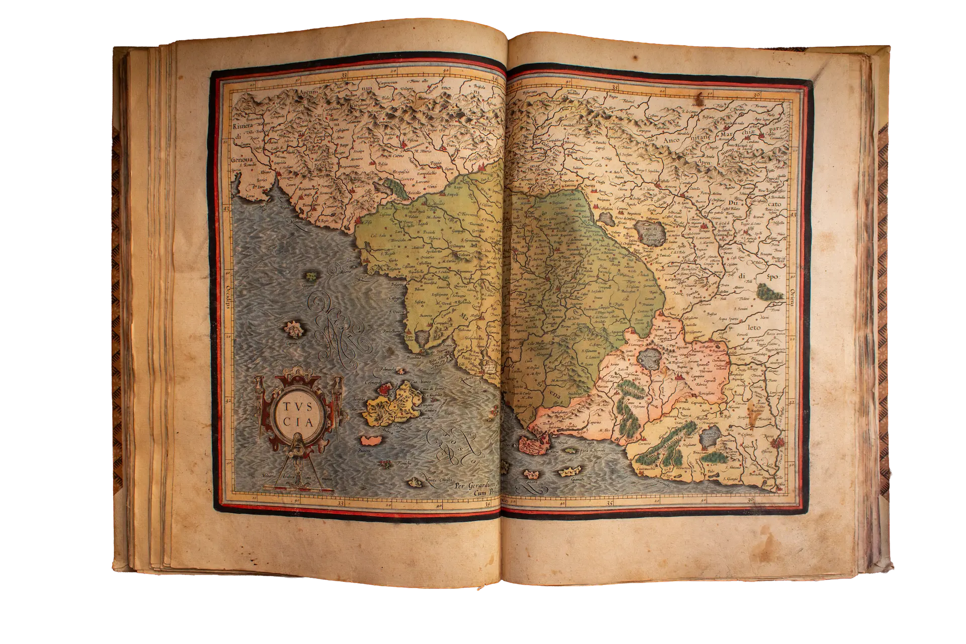 Mercator, Gerard Atlas siue Cosmographicae meditationes de fabrica mundi et fabricati figura.